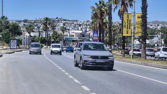 Bodrum dönüş yolunda araç trafiği yoğunlaştı
