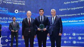 Aydınlı sanayicinin ihracat başarısı Ankara’da ödülle taçlandı