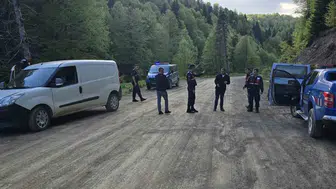 Düzce yayla yolunda infaz edilmiş bir erkek cesedi bulundu