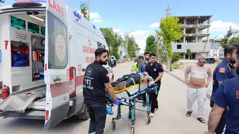 Adıyaman'da elektrikli motosiklet kazası Sürücü hastaneye kaldırıldı