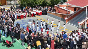 Erzincan’daki okulda 19 Mayıs coşkusu kan bağışıyla birleşti
