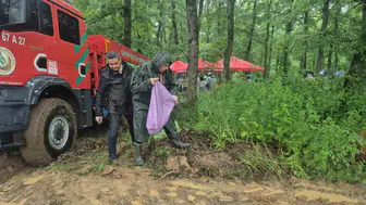 Bartın'da yağmura rağmen orman temizliği yapıldı