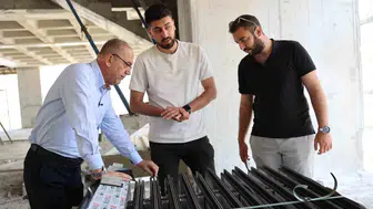 Antakya’da yeni sosyal alanlar ve hizmet binası yükseliyor