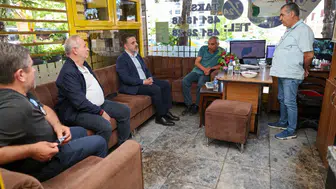 Bursa'da bayram mesaisi Başkan Vekili Biba sahadaydı