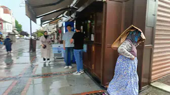 Edirne’de aniden bastıran sağanak şehri teslim aldı