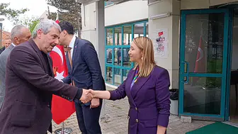 Pazaryeri halkı bayramlaşma töreninde bir araya geldi