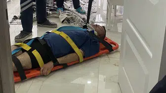 Iğdır’da talihsiz kaza sonucu mutfakta mahsur kalan vatandaş kurtarıldı