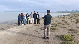 Kırşehir’in kuş cenneti bayramda dolup taştı