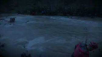 Manisa’da akarsu yatağında mahsur kalan kişi jandarma operasyonuyla kurtarıldı