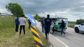 Biga yolunda feci kaza 2 kişi hayatını kaybetti