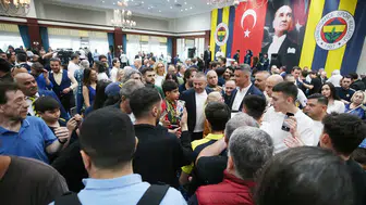 Fenerbahçe camiası bayramlaşmada bir araya geldi