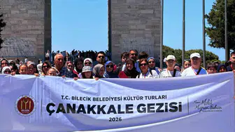 Bilecikliler Çanakkale ruhunu yerinde yaşadı