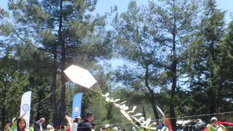 Muğla’da gençler sınav stresini uçurtmalarla gökyüzüne bıraktı