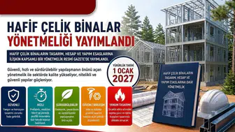 Hafif çelik evler için yeni dönem başlıyor