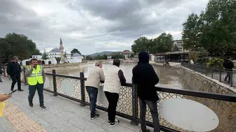 Turhal'da Yeşilırmak alarmı Su seviyesi hızla yükseliyor