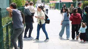 Kayseri Hayvanat Bahçesi bayram tatilinde ziyaretçi akınına uğradı