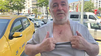 İzmir'de taksiciye bıçaklı gasp girişimi