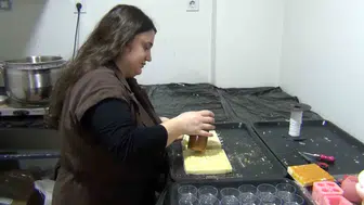 Çorum’un simgeleri artık birer mum hediye oldu
