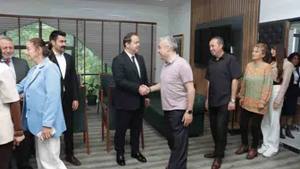 Zonguldak eğitim camiasında bayramlaşma buluşması