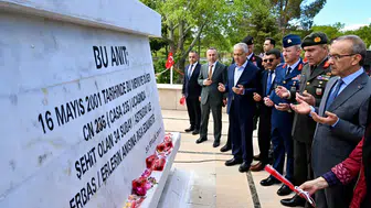 Malatya'da 23 yıl önceki uçak kazasında şehit olanlar unutulmadı