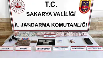 Sakarya’da zehir tacirlerine jandarma operasyonu