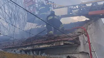 Eskişehir'de müstakil evde yangın paniği