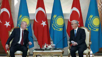 Erdoğan ve Tokayev Astana’da masaya oturdu