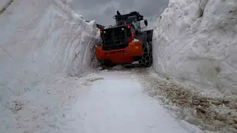 Rize yaylalarında karlar eriyor yollar yeniden açılıyor