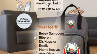 Tosya Belediyesi bebek sahibi olan ailelerin masraflarına ortak oluyor