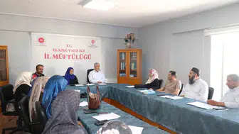 Elazığ Müftülüğü sosyal destek çalışmalarını masaya yatırdı