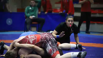 Geleceğin güreşçileri Karabükte mindere çıkıyor