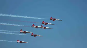 Çiğli semalarında 115 yıllık zafer şöleni