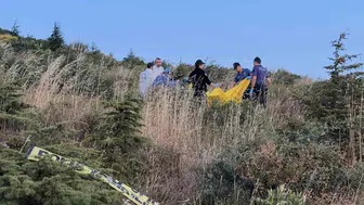 Gebze’de yürüyüş yolunda acı manzara