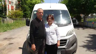 Malatyalı Aysel Ceylan servis şoförlüğünde ezber bozdu