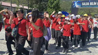Salda Gölü bilim meraklılarını ağırladı