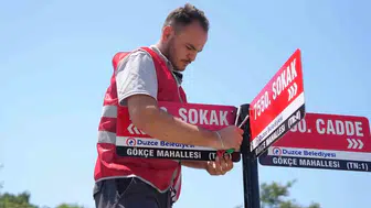 Düzce Gökçe Mahallesi sakinlerinin ulaşım ve adres çilesi bitti