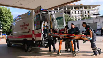 İnegöl'de direksiyon başında fenalaşan sürücü kaza yaptı