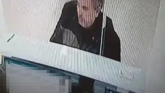 Bolu’da banka veznesinde beklenmedik ziyaretçi