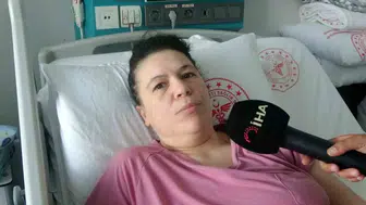 Boşanmak istediği eşi tarafından tüfekle vurulan Hatice bacağını kaybetti