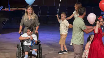 Bodrum’da özel çocuklardan unutulmaz mezuniyet kutlaması