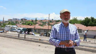 Kocasinan Bekir Yıldız Bulvarı boyunca 35 bin metrekarelik yeşil alan kuruyor