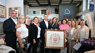 Balıkesir'de el emeği ürünler görücüye çıktı