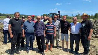Sinoplu çeltik üreticisinin su çilesi Ekinler tarlada kaldı
