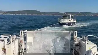 İzmir açıklarında Sahil Güvenlik ekiplerinden iki başarılı kurtarma operasyonu