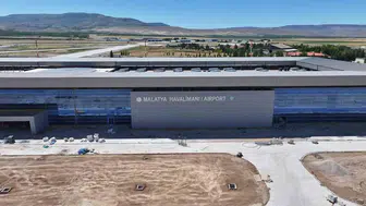 Malatya Havalimanı yaz sonunda yeni kapasitesiyle açılıyor
