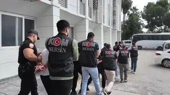 Mersin'de suç örgütü çökertildi 16 kişi cezaevine gönderildi