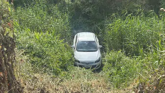 Çerkezköy’de otomobil 15 metrelik uçurumdan dereye yuvarlandı