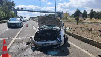 Tekirdağ yolunda hatalı sollama faciaya yol açtı