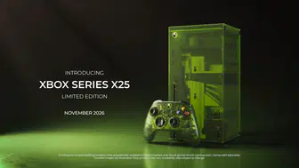 Xbox 25 yaşını şeffaf kasalı özel konsolla kutluyor