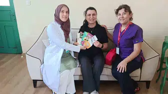 Kaynaşlı'da anne adayları için evde sağlık dönemi